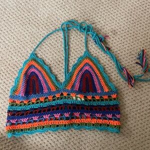 Crochet Top Womens